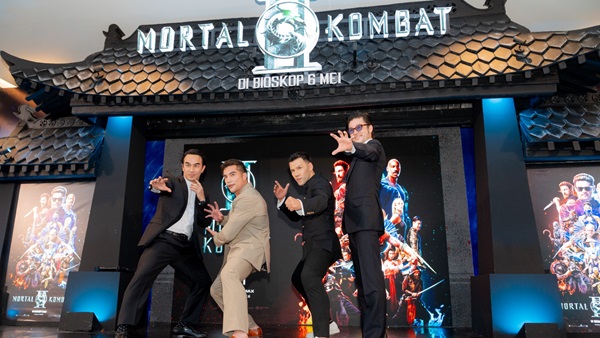 KESERUAN GLOBAL TOUR FILM MORTAL KOMBAT II DI JAKARTA